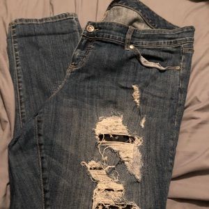 Plus size jeans